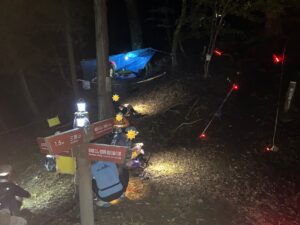 死力を尽くすも、鞘口峠でリタイア