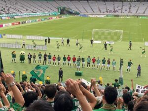 Jリーグ通算200試合出場を達成したキャプテンMF森田選手