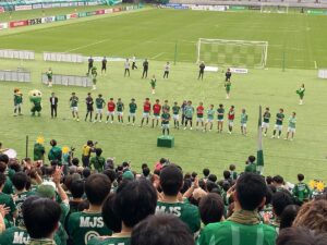 ”ヴェルディ劇場”を演出したMF新井選手