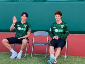 日本代表・綱島選手&谷口選手