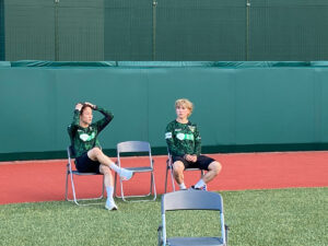 森田選手&深澤選手
