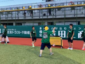 華麗にゴールネットを揺らす長男