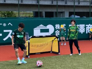 新井選手&土光選手