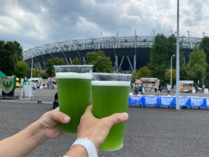 ヴェルディグリーンのクラフトビールでカンパイ！