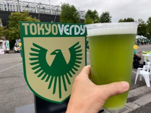 ヴェルディグリーンのクラフトビールでカンパイ！