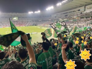 勝利を確信したヴェルディサポーターの喜びも最高潮！