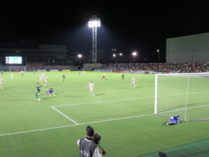 5点目となるFW樋渡百花選手のシュート！
