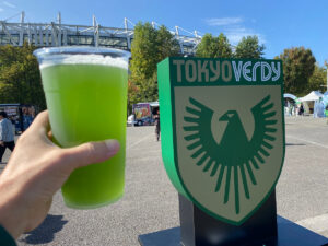 ヴェルディグリーンのクラフトビールでカンパイ!