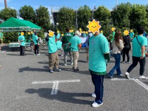 長男のイベント運営の就労体験